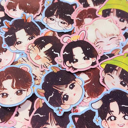 Seventeen stickers